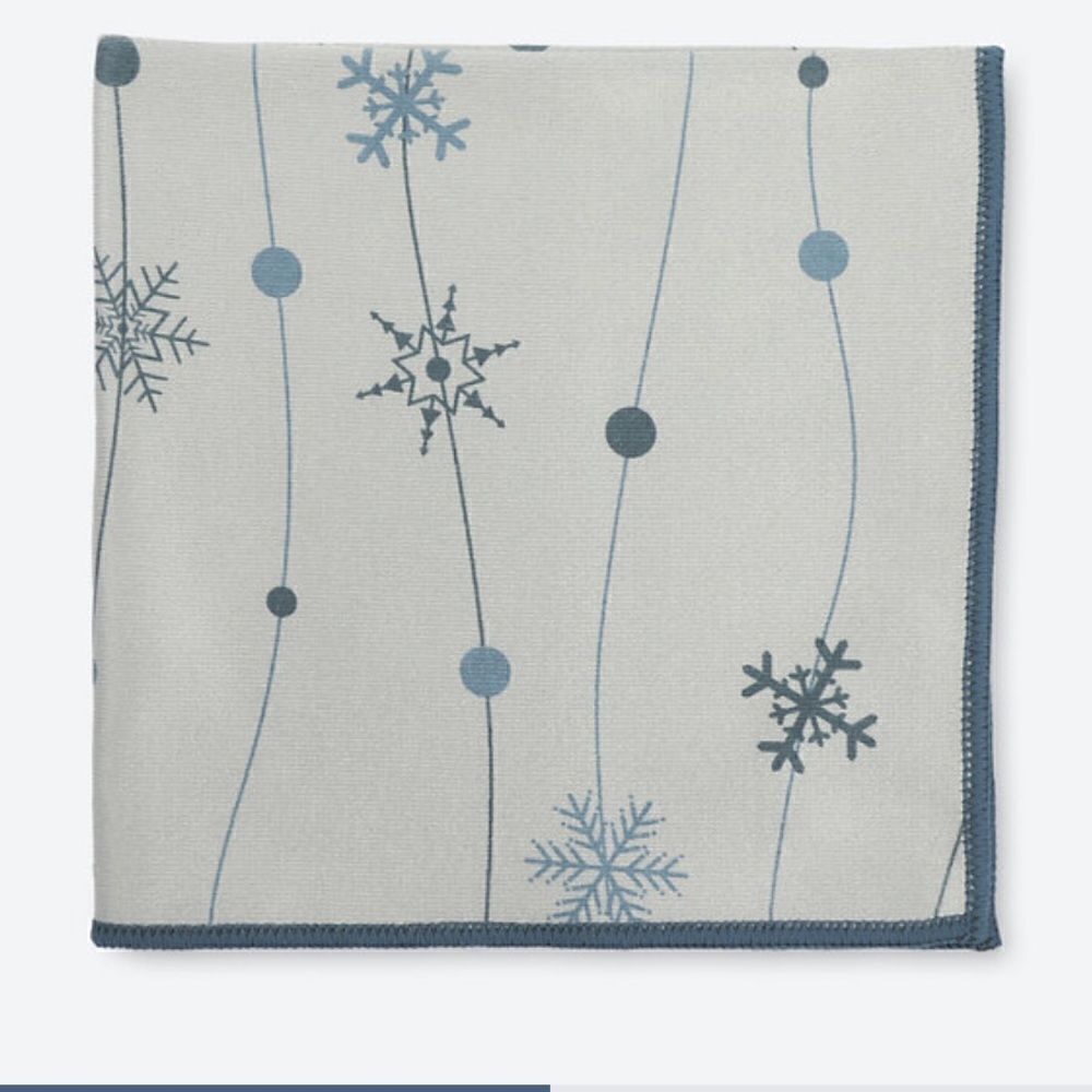 Norwex Stainless Steel Cloth Snowflake Limited Edition NWOT